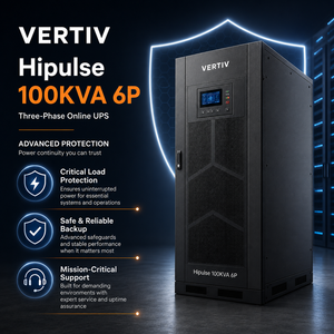 Sistema de Alimentación Ininterrumpida (UPS) Vertiv Liebert Hipulse U Online Tower, Máquina de Frecuencia de Potencia Hiulse U 100kVa6p, Adecuado para Salas de Servidores IDC - Product Image 4