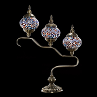 3 pièces abat-jour Vintage turc fait à la main lampe de Table marocaine pour chambre à coucher salon Restaurant
