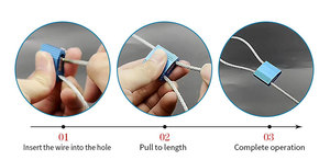 Precinto <span class=keywords><strong>de</strong></span> Seguridad Metálico <span class=keywords><strong>de</strong></span> Alta Seguridad, Precinto <span class=keywords><strong>de</strong></span> Cable Ajustable para Contenedores, Camiones, Puertas <span class=keywords><strong>de</strong></span> Ferrocarril con Logotipo y Número Personalizados - Product Image 6