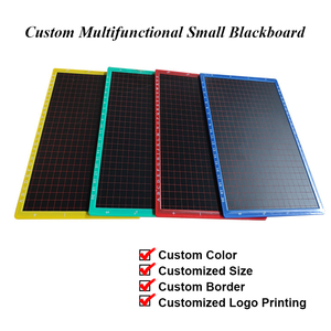 Tableau noir scolaire de <span class=keywords><strong>craie</strong></span> d'<span class=keywords><strong>ardoise</strong></span> de prix bon marché de dessin d'école pour des enfants panneau noir de petite taille de double face matériel de MDF avec le logo personnalisé - Product Image 4