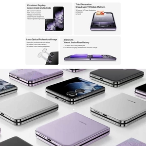 <span class=keywords><strong>Xiaomi</strong></span>-Smartphone MIX Flip Original, 12GB + 256GB, 6,86 pulgadas + 4,01 pulgadas, 512GB/256GB, NFC, 5G, con Google Play - Product Image 4