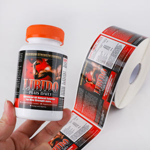 Özelleştirilmiş <span class=keywords><strong>Vitamin</strong></span> şişe ambalajlama etiket tasarım <span class=keywords><strong>Solgar</strong></span> etigold altın folyo Sticker ek şişeler için özel etiketler - Product Image 2