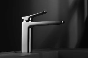 Grifo de Lavabo Monomando con Acabado Cromado - Estilo Moderno y Elegante para Encimeras de Baño - Product Image 4