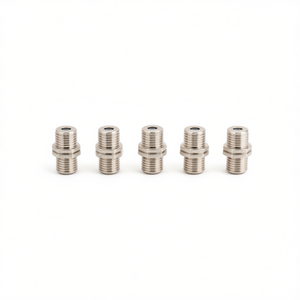 Aigostar F Head Connector Male Zinc Alloy Audio Video Adapter With Nut <b>Washer</b> 5pcs Pack - Product Image 3