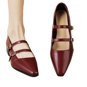 Mocasines Elegantes Otoño 2025, Antideslizantes, Transpirables, Cerrados, Planos, para Oficina y Trabajo, para Mujer - Product Image 1