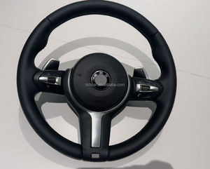 Con embellecedor de carbono seco Alcantara M Performance volante para <span class=keywords><strong>BMW</strong></span> F10 M5 F20 F30 M3 F80 M4 F82 M2 F87 F90 F11 F13 <span class=keywords><strong>E90</strong></span> E92 - Product Image 1