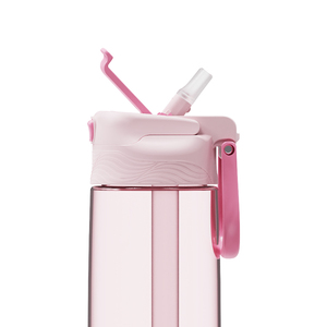 Fabricant de grandes bouteilles d'eau en plastique transparent sans BPA avec paille de motivation de marque logo personnalisé fantaisie tritan - Product Image 3