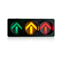 Feu de signalisation directionnel LED haute visibilité sur mesure de 400 mm (16 pouces) à faible consommation d'énergie pour les routes des parcs industriels