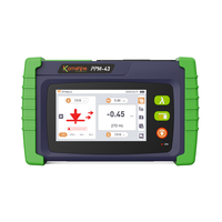 Compteur de puissance optique monomode SM 1300/1550nm de haute qualité PPM-43 -70~+6dbm, équipement de fibre optique OLS pour FTTH PPM43