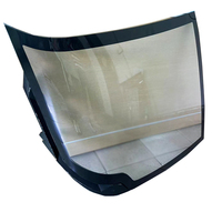 Pare-brise avant personnalisé en verre trempé en aluminium pour yacht/bateau marin de haute qualité
