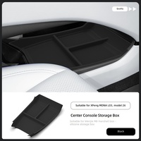Nouvelle boîte de rangement pour console centrale inférieure pour Xpeng MONA L03 2026, boîte de rangement de voiture en TPE souple imperméable, accessoire