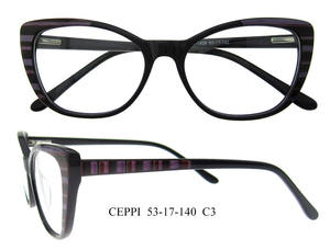 Montures <span class=keywords><strong>de</strong></span> lunettes en acétate œil <span class=keywords><strong>de</strong></span> chat <span class=keywords><strong>de</strong></span> haute qualité pour femmes - Product Image 4