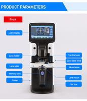 Optometri peralatan lensometer lensometer digital JD-2600A lensmeter otomatis