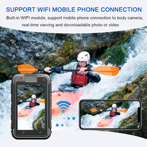 Cámara de Vigilancia Portátil, Grabadora de Video Portátil Android, Cámara Corporal Inteligente Profesional para Seguridad Pública con GPS - Product Image 5
