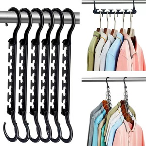 Foldable Magic Hanger Polypropylene <b>Slim</b> Children's Multi-Functional Space-Saving 40x10cm Connecting Hanger - Product Image 5