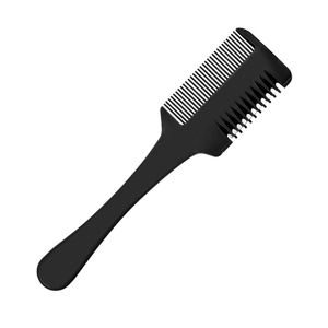 Peines de peluquería para recortar el cabello con peine de entresacar extraíble <span class=keywords><strong>y</strong></span> mango de plástico para corte <span class=keywords><strong>y</strong></span> estilizado - Product Image 1