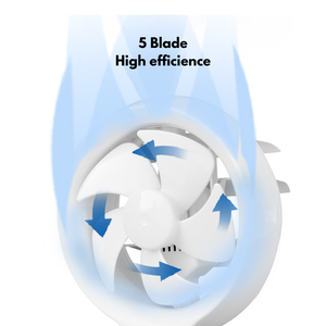 Ventilateur extracteur rond silencieux de 6 à 8 pouces pour salle de bain et chambre à coucher - Product Image 5