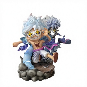 Statuetta Anime GK <span class=keywords><strong>One</strong></span> <span class=keywords><strong>Piece</strong></span>, Nika Luffy con Occhiali, Modellino in PVC 14 CM, Giocattolo Ornamentale, Action <span class=keywords><strong>Figure</strong></span> - Product Image 4