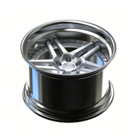 Nouvelles jantes en alliage d'aluminium forgé chromé, design concave pour SUV de luxe, voitures tout-terrain 4x4, voitures de tourisme - ajustement universel