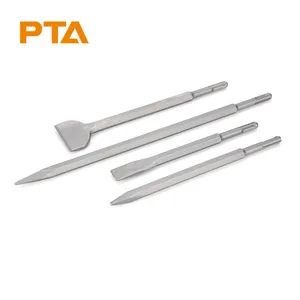 SDS Plus Electric Hammer Chisel Spade Hollow Gouge Groove Wide Flat Point Chisel For Concrete Masonry