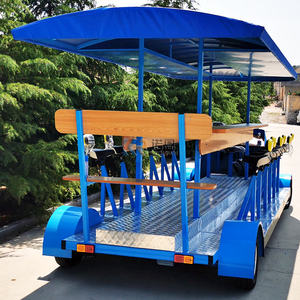 Manufacturer 15-Passenger Electric Leisure Sightseeing Beer Bike Ordinary City Bus for Party Pub Sightseeing Leisure Bus Concept - Product Image 3