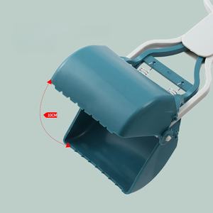 Ramasse-crottes pour animaux de compagnie réutilisable et écologique, manche long, ABS + PP, accessoire pour ramasser les excréments de chats et de chiens - Product Image 4