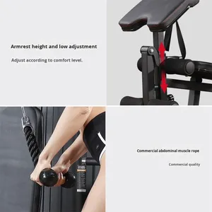 Peralatan Fitness KP-8 Set Latihan Kekuatan Rumah untuk Tiga Orang, Termasuk Squat - Product Image 2