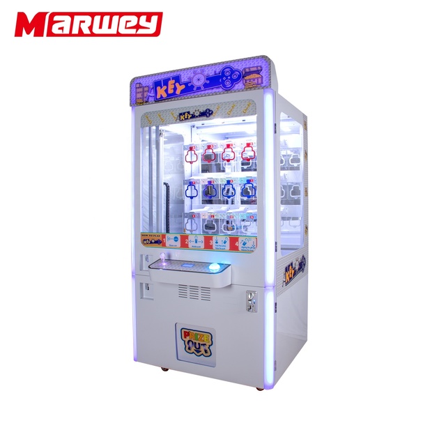 Marwey Best Price Key Machines Coin Operated Arcade Toys Vending Machines Key Master Prize Game Machine