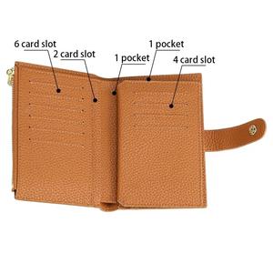 AndoBag Fashion Unisex Passport Wallet, Genuine Leather Multi-card Slots Card Holder, Perfect <b>Purse</b> for Daily Use 1647 - Product Image 5