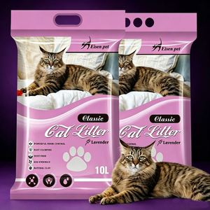 ทรายแมว Factory Cat กลิ่นลาเวนเดอร์ จับตัวเป็นก้อนแข็ง 99% ปราศจากฝุ่น ทรายสำหรับแมว ทำจากเบนโทไนต์ธรรมชาติ - Product Image 1