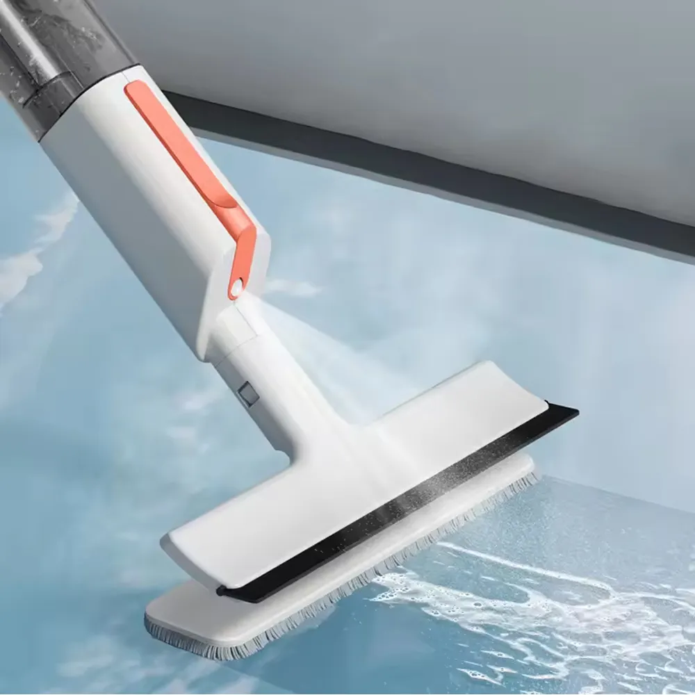 Spray Mop To Clean The Floor Window Cleaner Wiper Wet Dry Cleaner 360 Rotating Household Tools