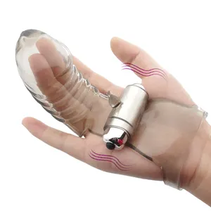 手指套振动器女性自慰器G点按摩阴蒂刺激女性性玩具女同性恋性高潮成人产品