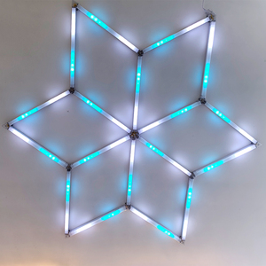 Lámpara Hexagonal Impermeable RGB de Colores para Taller de Detallado de Autos, Iluminación de Techo para Lavado de Autos, Taller, Garaje, Diseño de Rejilla Hexagonal - Product Image 4