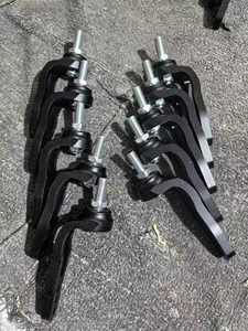 Accesorios para sillas de ruedas fábrica 4/5/6 pulgadas aleación de aluminio silla de ruedas deportiva brazo de rueda delantera Horquilla de rueda delantera opción multicolor - Product Image 5