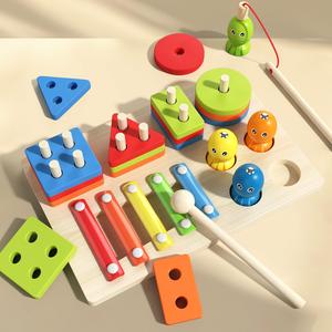Juguete Sensorial Multifuncional 3 en 1 para Bebés, Tablero de Actividades Montessori para el Desarrollo de la Motricidad Fina, para Niños de 1 Año - Product Image 2