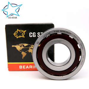 Nhà Máy bán hàng trực tiếp 7208 7209 AC bm BW Bep ta siêu chính xác góc liên hệ bóng mang P4 chính xác loại thép máy công cụ - Product Image 6