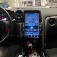 Radio Mobil Android 14 CarPlay 13,6 inci untuk Nissan GTR GT-R R35 2008 2009-2017 Layar Multimedia Stereo Player GPS Head Unit