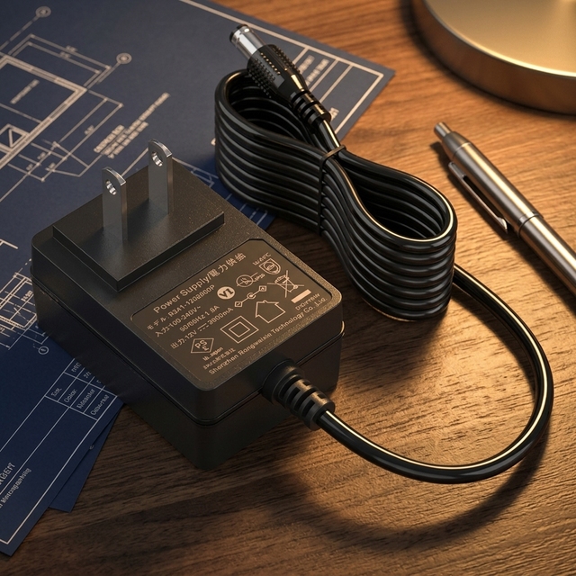 RWX 12V 2A Laptop Power Supply Adapter with US Plug-Wall Fast Charging