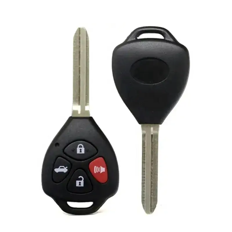 הכי חדש באיכות גבוהה אוניברסלי עבור טויוטה רכב מפתח שלט רחוק מכונית מפתח shell עבור שבב רכב מפתח כיסוי