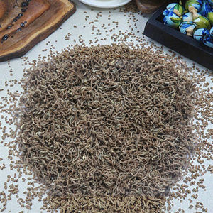 Direct van de fabrikant: Nieuwe, hoogwaardige gevriesdroogde bloedwormen in pelletvorm, 1-2 cm, rood, 100% natuurlijk eiwit, visvoer voor een glanzende vacht. - Product Image 2