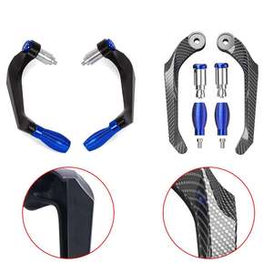 Accesorios universales para motocicleta, protector de palanca de aluminio, Protector de manos para manillar, producto de sistemas corporales - Product Image 4