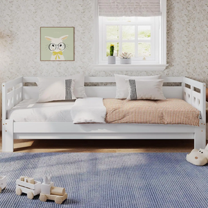 Divano <span class=keywords><strong>letto</strong></span> in legno singolo a forma di <span class=keywords><strong>cuore</strong></span> cornici da giorno estraibile per bambini adulti da soggiorno - Product Image 4