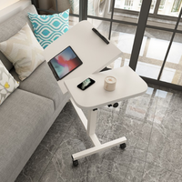 Table pliante réglable et extensible pour la maison, idéale pour les salons/salles à manger, table d'appoint pour canapé, mini table pour balcon ou café