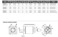 Moteur BLD 5065 435KV 335KV personnalisable en gros à prix d'usine pour avions RC, drones VTOL à 4 axes avec caméra LED double et vidéo 4K