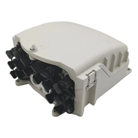 Boîtier FTTH extérieur IP65 16 cœurs, boîtier de terminaison fibre optique FTTH, boîtier de distribution fibre optique, séparateur de fibre optique