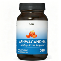 Capsules d'Ashwagandha pour la mémoire et les fonctions cognitives, complément d'Ashwagandha