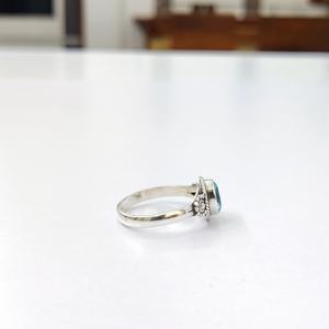 Bague en quartz bleu au meilleur prix, bague en argent sterling 925, pierre précieuse, bague ajustable, collection artisanale, belles bagues en argent, bijoux en argent - Product Image 5