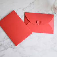 Carte de vœux simple pour anniversaire, fête, message, remerciement professionnel, impression offset, papier polaire 258 g/m², enveloppe, autocollant de fermeture