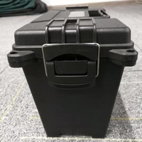 Boîte à munitions à coque dure-Boîte à munitions en plastique personnalisable avec poignée de transport pour le stockage des sports et de la gamme