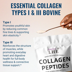 Poudre de peptides de collagène pour femmes, peut aider à revitaliser la peau, renforcer les cheveux et renouveler les ongles, compléments de peptides de collagène - Product Image 5